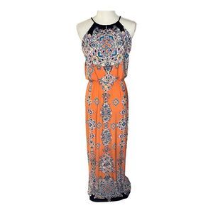 Altar’d State Women’s Medium Halter Neck Maxi Dress